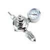 Bullnose Oxygen Reducer/Oxygen Regulator with Single Meter