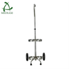 Double Frame ME-CE-D Oxygen For Carts Adjustable Emergency Trolley Dual Stainless Steel D/E Cylinder Cart