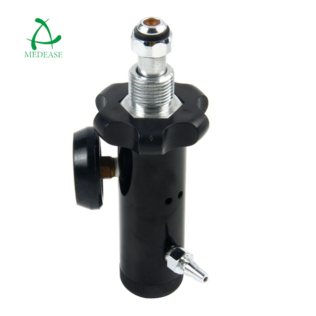 Bullnose With Wheel Medical Oxygen Regulator/Click Oxygen Regulator