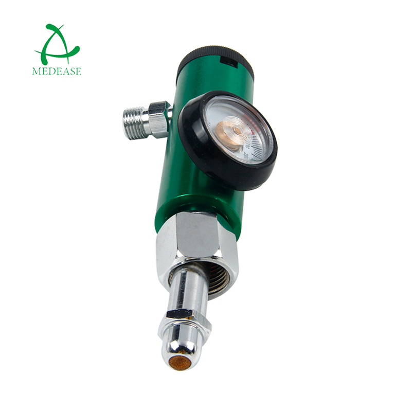 CGA540 General Medical Oxygen Regulator/Pin Indexed Yoke Inlet Cylinder Click Oxygen Regulator