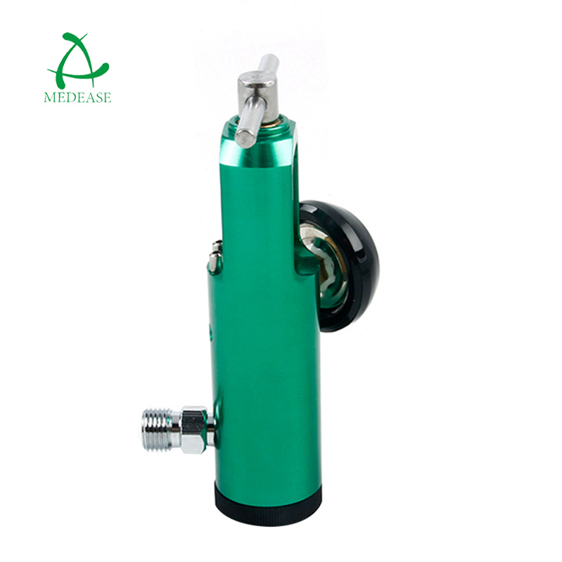 CGA870 General Medical Oxygen Regulator/Pin Indexed Yoke Inlet Cylinder Click Oxygen Regulator